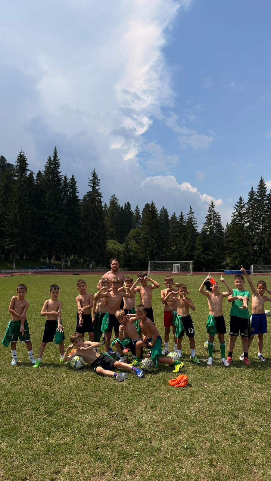 Cantonament — activități de grup