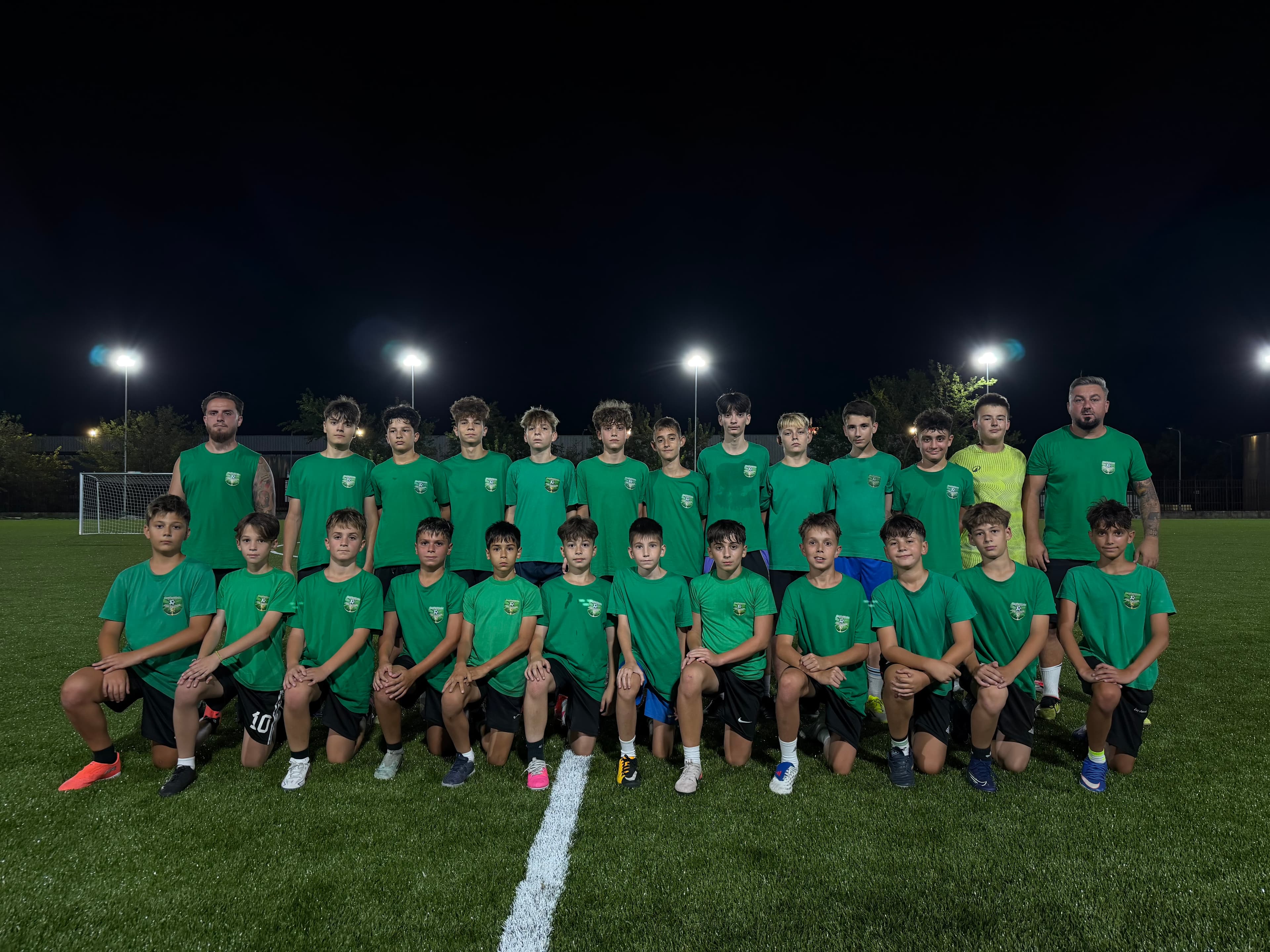 Grup, la finalul antrenamentului