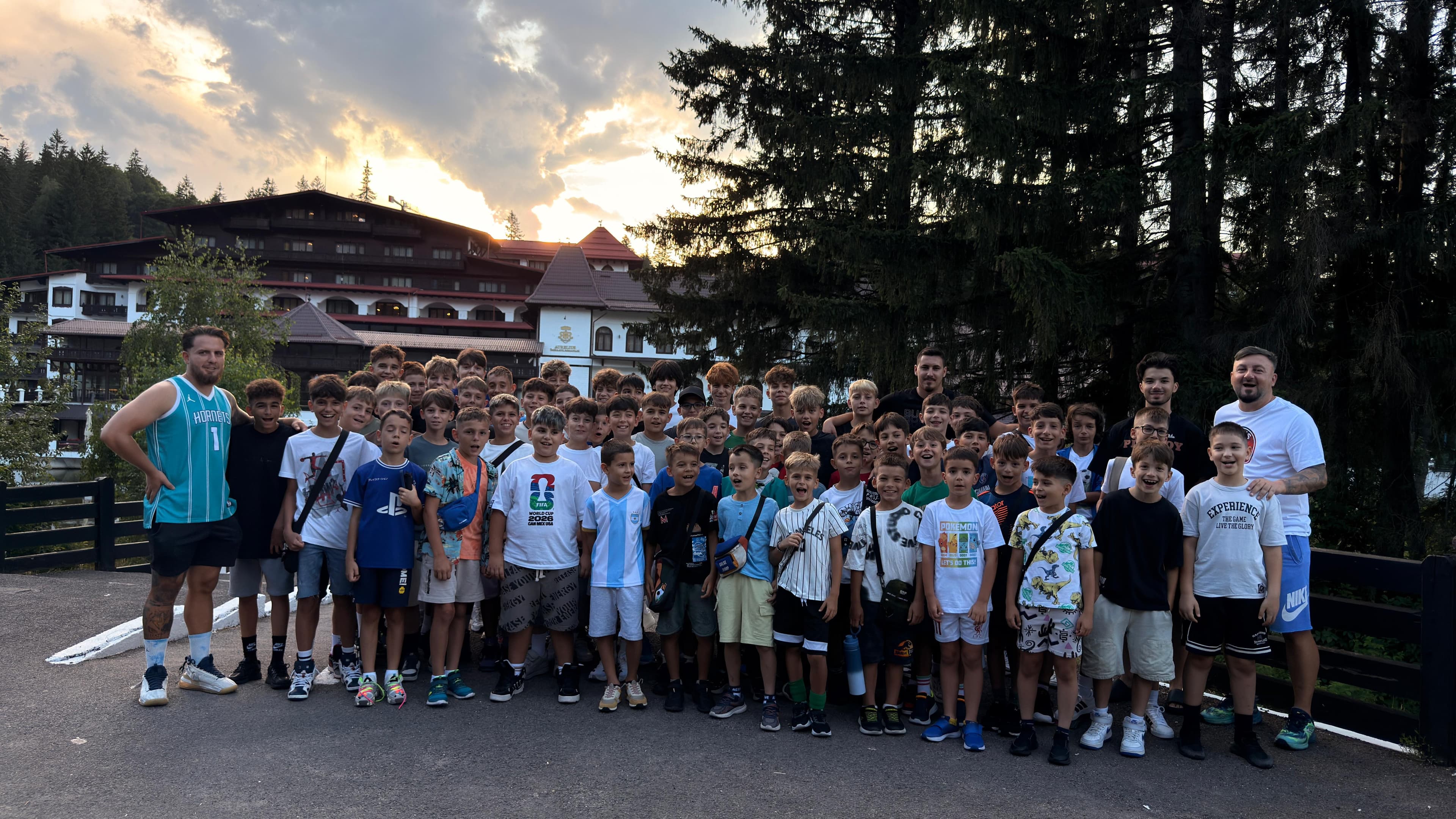 Cantonament, la munte